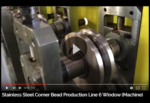 Stainless Steel Corner Bead Production Line 6 Window (Machine)