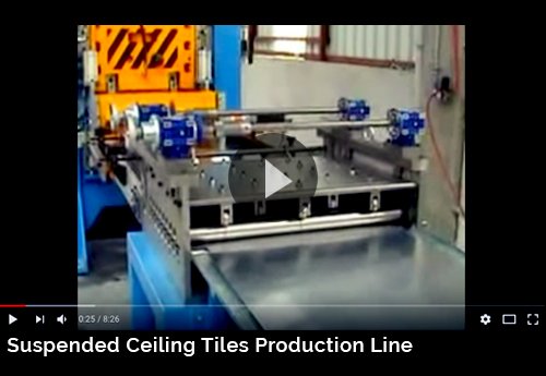 Suspended Ceiling Tiles Production Line